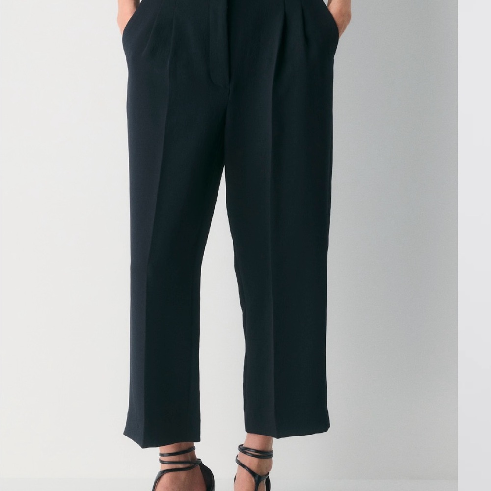 Wilfred Black Cropped Effortless Pants